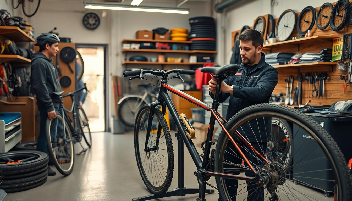 Reparaciones y mantenimiento de bicicletas
